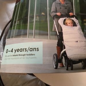 Like New JJ Cole Polar Bundleme - grey.